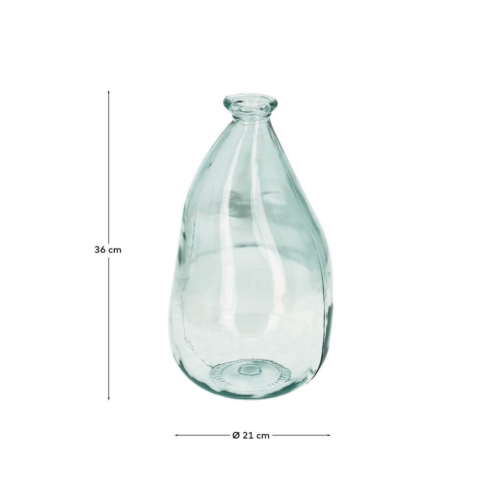 브레나 친환경 리싸이클 유리 화병(36cm)