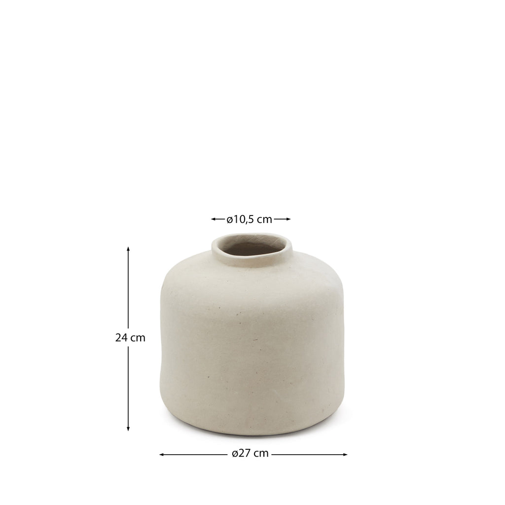 세리나 페이퍼 마셰 화병 27cm