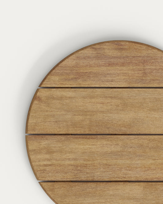 Saura round table top made of acacia wood in a natural finish, Ø55 cm FSC 100%