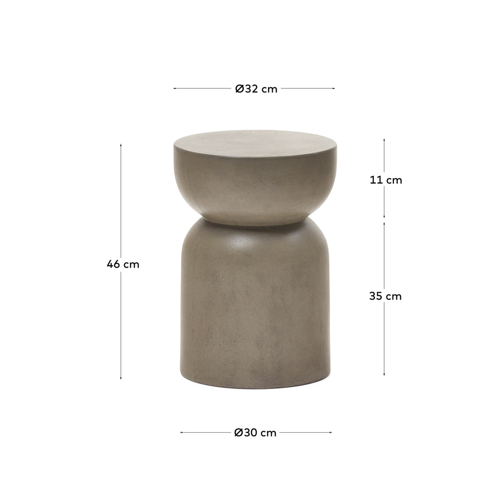 가베트 원형 시멘트 사이드 테이블 Ø 32cm