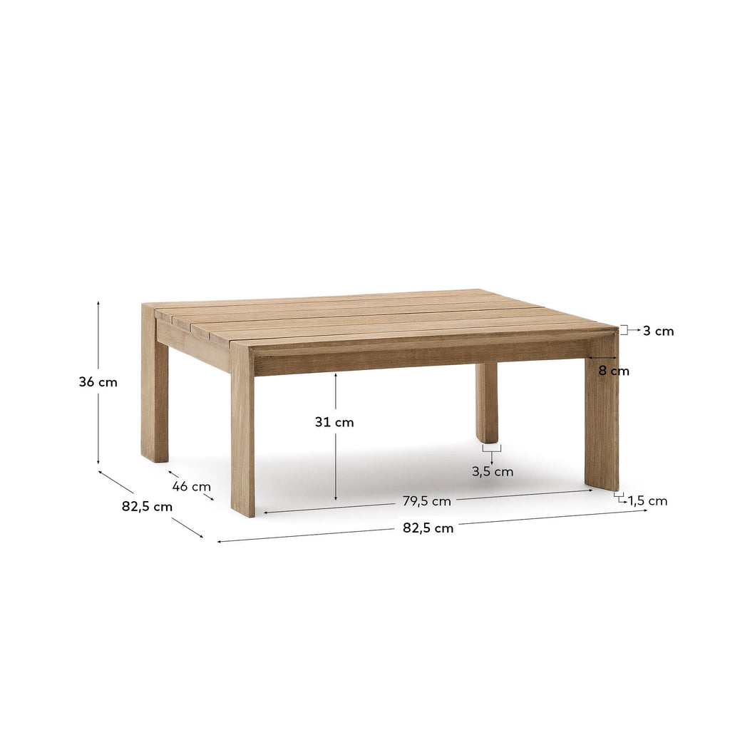 암브라 아웃도어 소파테이블 정사각 82.5x82.5cm