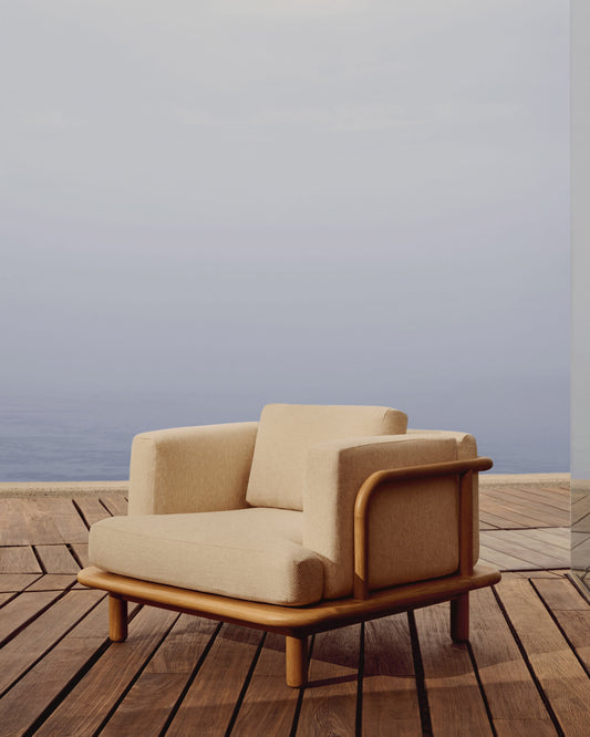 Turqueta armchair made from solid teak wood FSC 100%