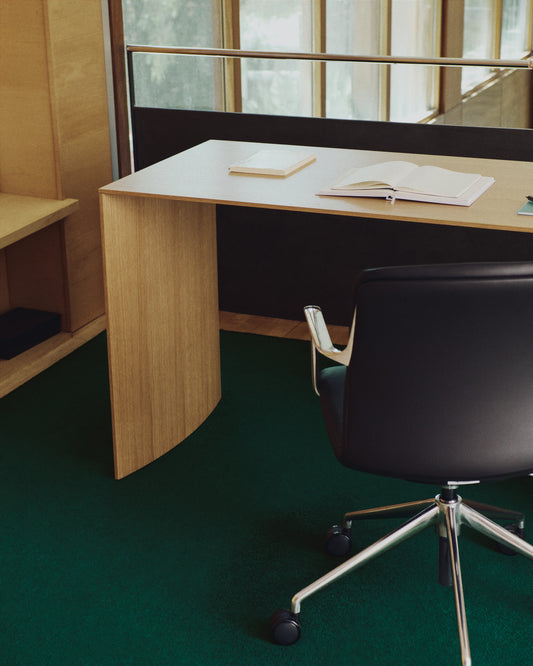 리토 오크 베니어 책상 FSC Mix Credit 140 x 60 cm