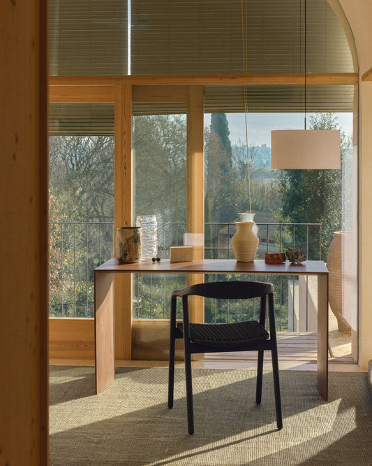 리토 월넛 베니어 책상 FSC Mix Credit 140 x 60 cm