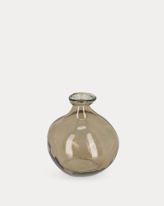 Brenna little brown vase