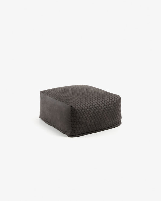 Graphite Indam pouf 60 x 60 cm