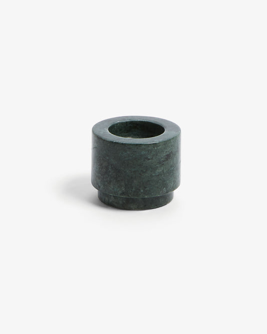 Candleholder Llaksa 7 cm marble green