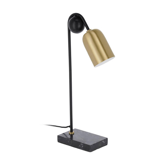 Natsumi table lamp in metal, wood and marble