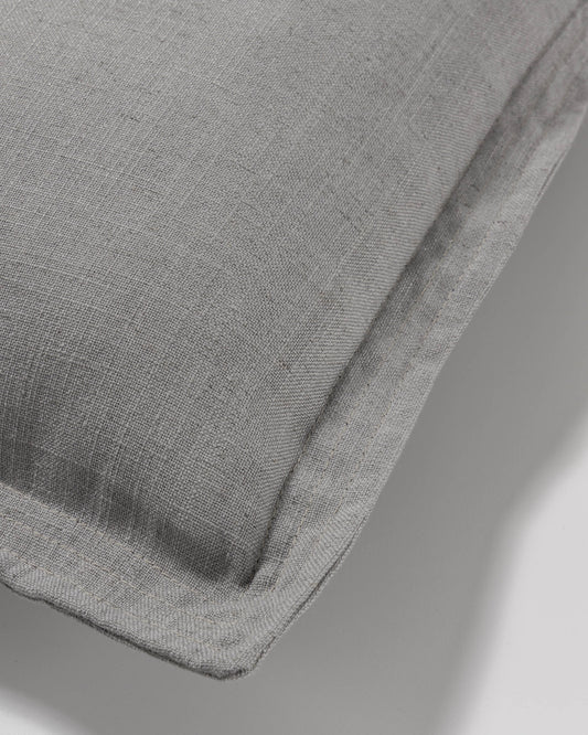 Maelina cushion cover in grey, 45 x 45 cm