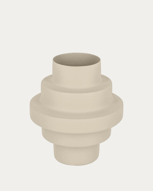 Velia beige vase