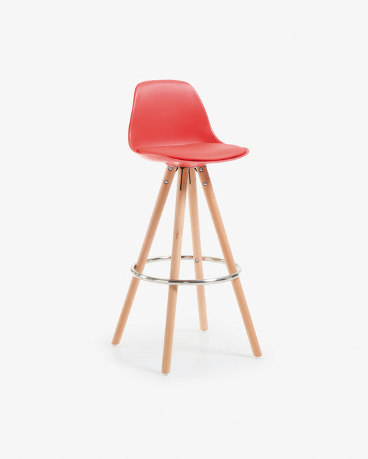 Slad barstool red