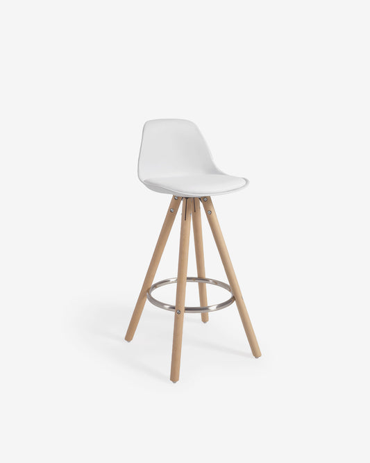 White Slad barstool height 74 cm