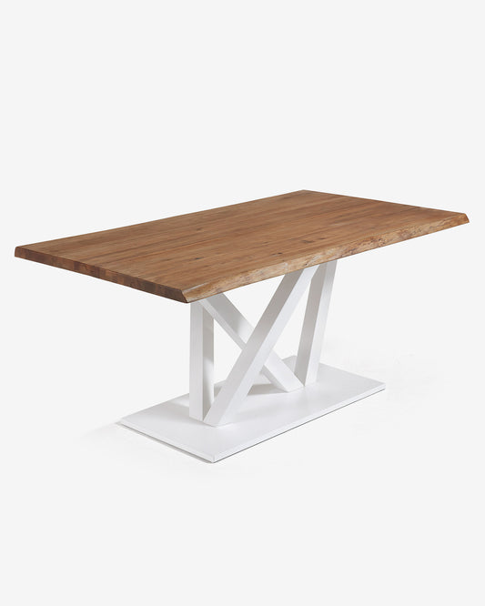 Nyc table 180x100, epoxy white antique oak