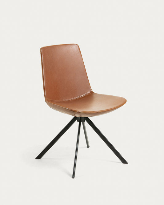 Zeva chair brown