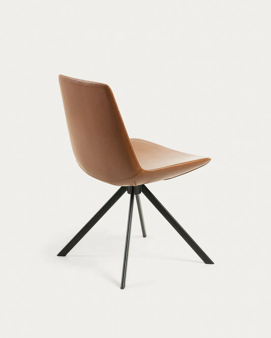 Zeva chair brown