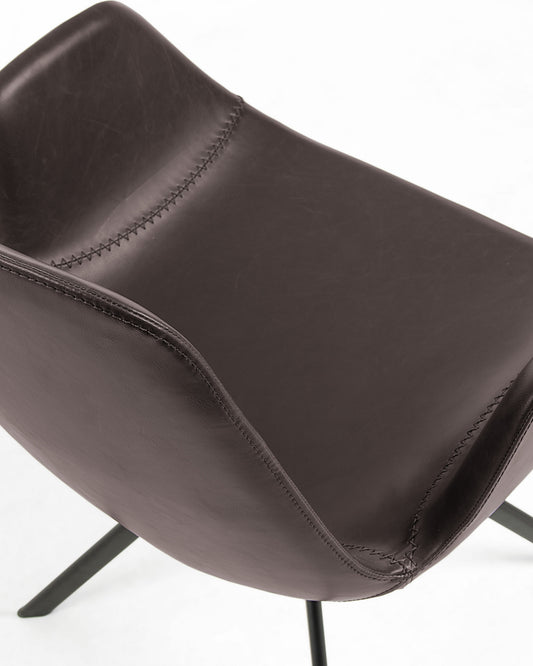 Yolanda chair dark brown