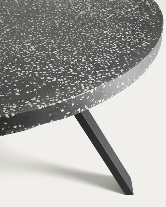 Shanelle black table Ø 120 cm