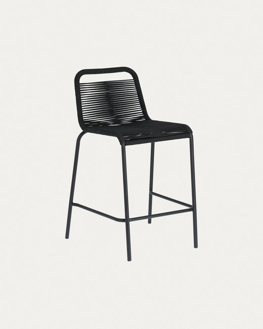 램톤 아웃도어 핸드메이드 로프 바체어(블랙) SH62cm