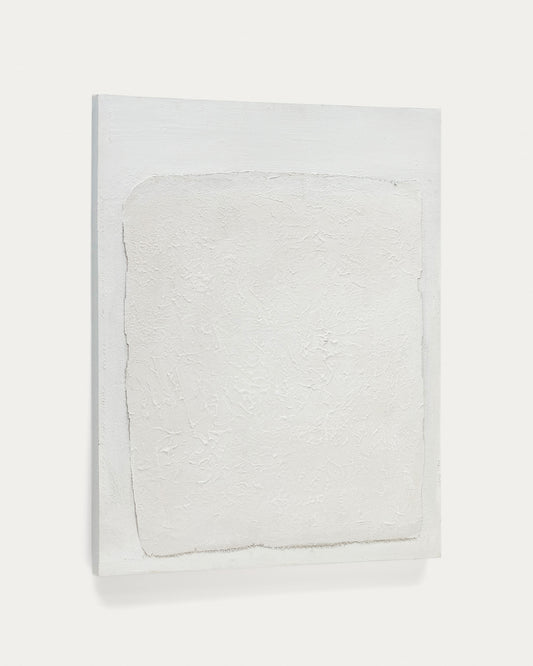 로데스 화이트 캔버스 벽장식 80x100cm