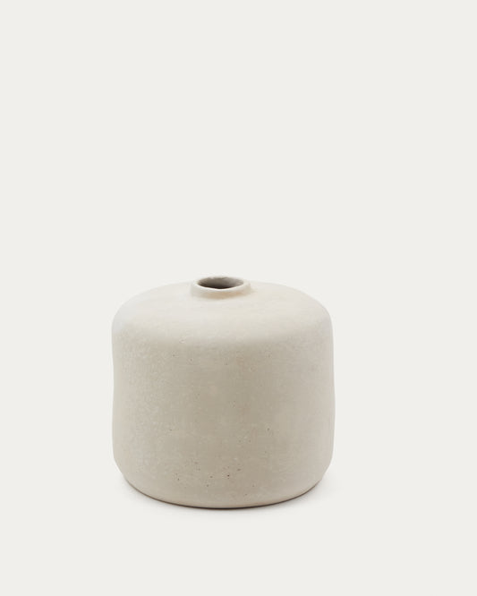 세리나 페이퍼 마셰 화이트 화병 36.5cm