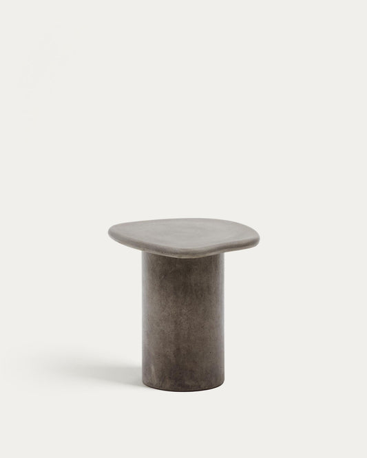 Macarella cement side table, 48 x 47 cm