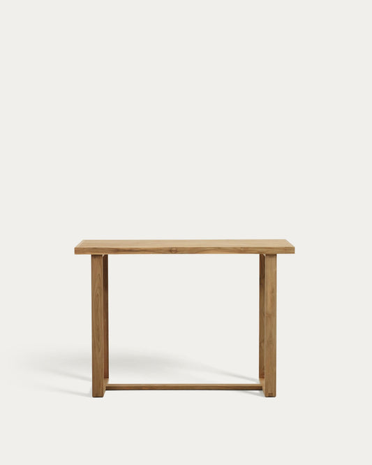 카나델 100% 아웃도어 리사이클 티크 바 테이블 140cm