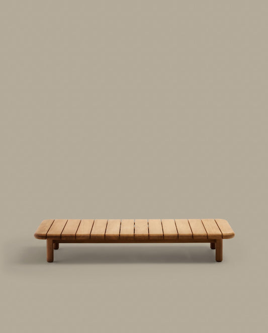 투르케타 아웃도어 FSC 100% 티크나무 소파 테이블 140x70cm 