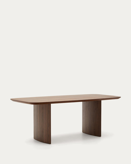 리토 월넛 베니어 테이블 200 x 100 cm