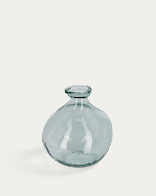 Brenna small clear vase