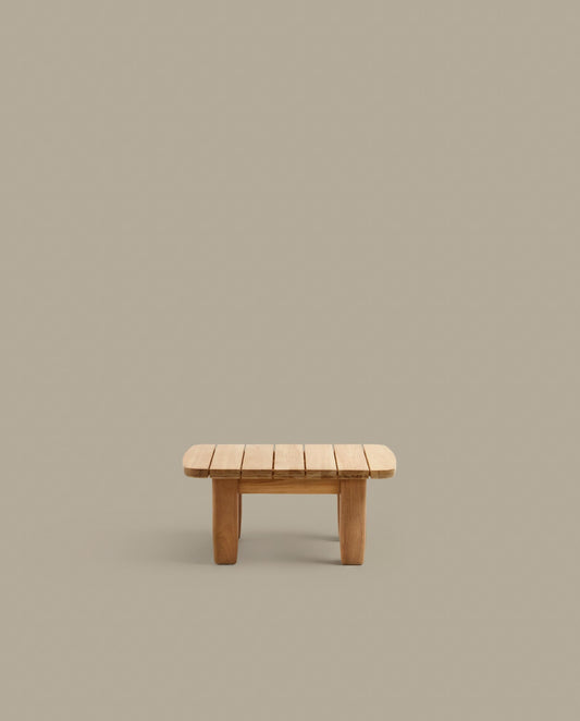 Tirant side table made from solid teak wood 70 x 70 cm FSC 100%