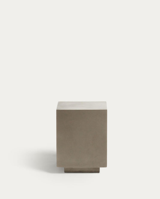 Rustella cement side table, 35 x 35 cm
