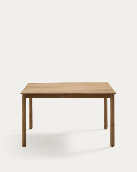Sori table in FSC 100% solid acacia wood 135 x 135cm