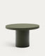 Aiguablava green cement round table Ø120cm