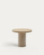 Aiguablava beige cement round table Ø90cm