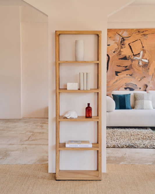 메이마이 솔리드 오크나무 선반 60 x 193cm