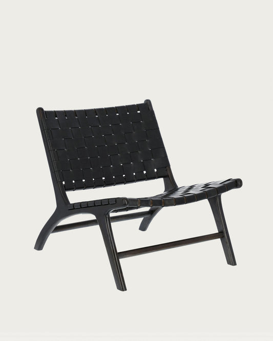 Black Calixta armchair