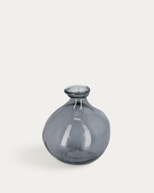 Brenna small blue vase