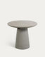 Itai outdoor round cement table, Ø 90 cm