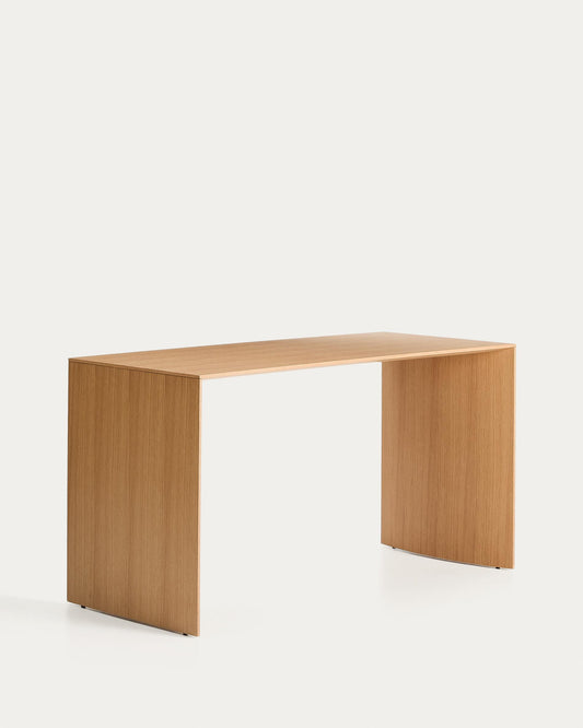 Litto work desk in oak veneer FSC Mix Credit 140 x 60 cm