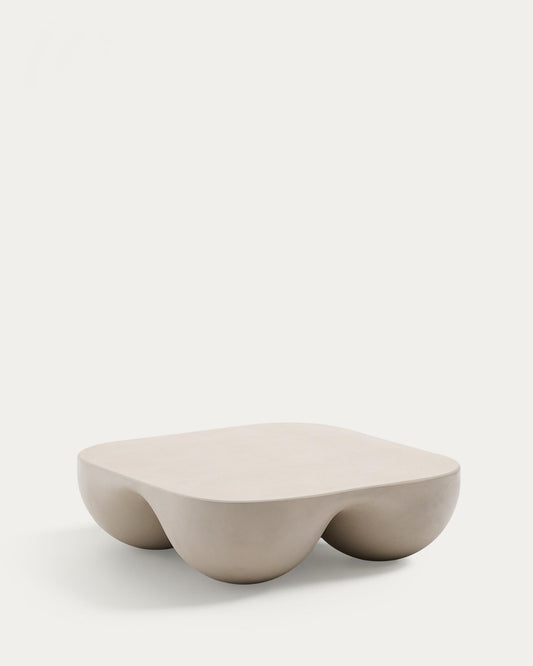 Colba polystone coffee table 100 x 100cm