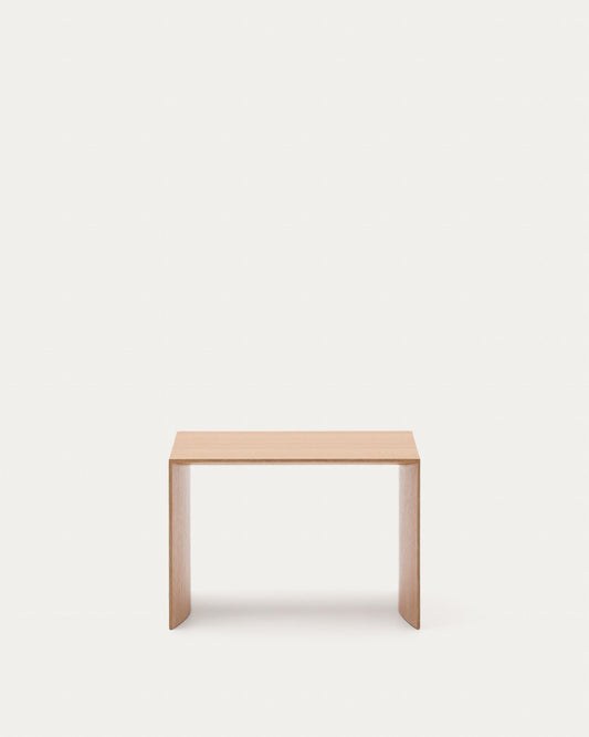 Litto oak veneer FSC Mix Credit side table, 55 x 40 cm