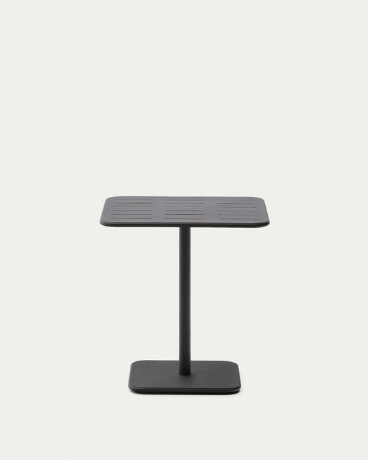 브라이 아웃도어 아연도금 스틸 테이블 70 x 70cm (다크그레이)