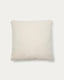 Martina ecru chenille cushion 52 x 52cm