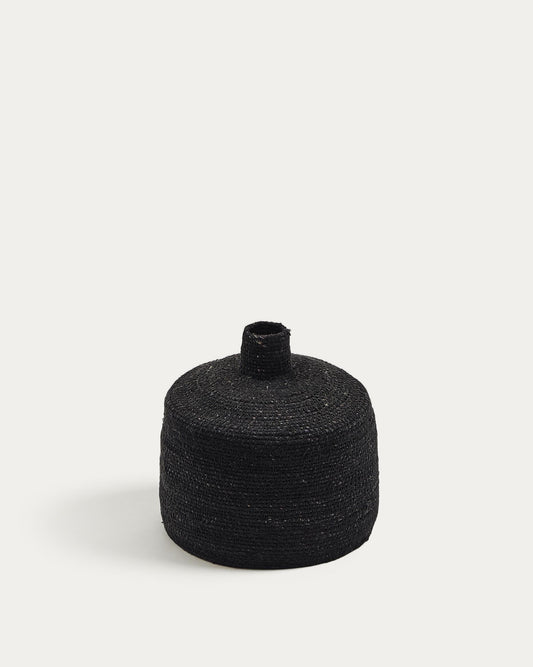 살리나스 천연 섬유 오브제 블랙 20 cm