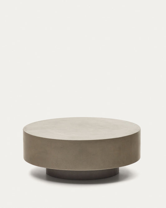 Garbet cement coffee table, Ø 80 cm