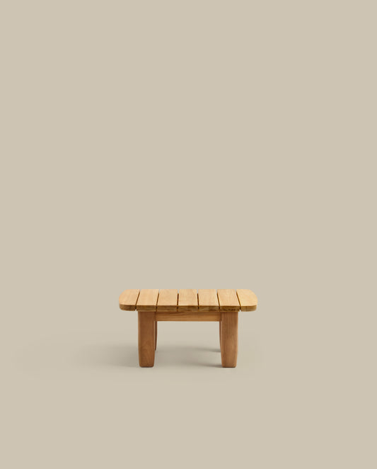 Tirant side table made from solid teak wood 70 x 70 cm FSC 100%