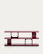 아두마 선반 MDF 버건디 고광택 래커 마감 FSC 100% 160 x 65 cm