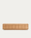 Onix TV stand with an oak veneer in a natural tone finish, 200 x 45 cm FSC Mix Credit