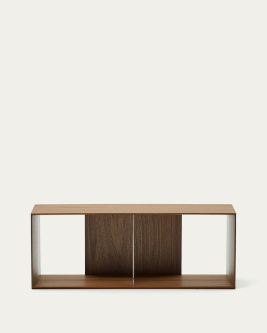 리토 월넛 모듈형 선반 기본모듈(L) 101 x 38 cm