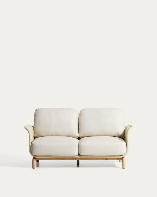 알리파 UV차단 로프 FSC 100% 아카시아 원목 2인 소파 165cm (에크루) FSC 100%